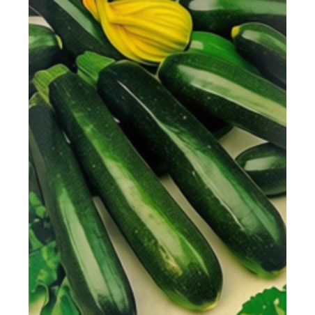 Calabacín Nano Verde de Milán | Semillas Coltivare