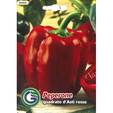 Pimiento rojo -semillas