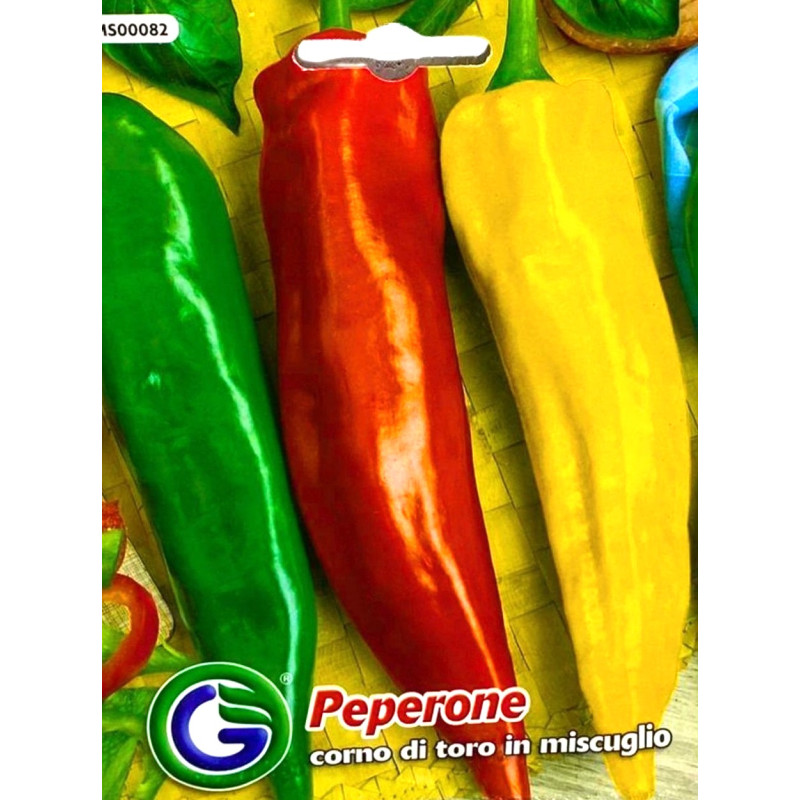 Pimiento variado -semillas