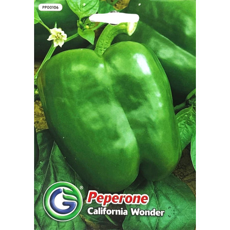 Pimiento verde -semillas