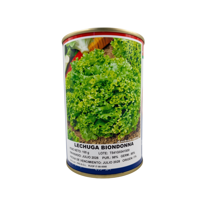 semillas Lechuga Batavia Biondona