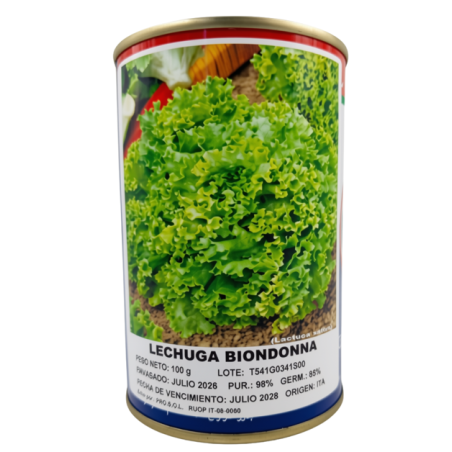semillas Lechuga Batavia Biondona